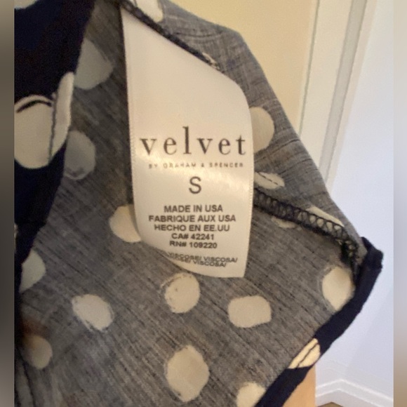 Kenia Polka Dot Dress by Velvet - Picture 5 of 6